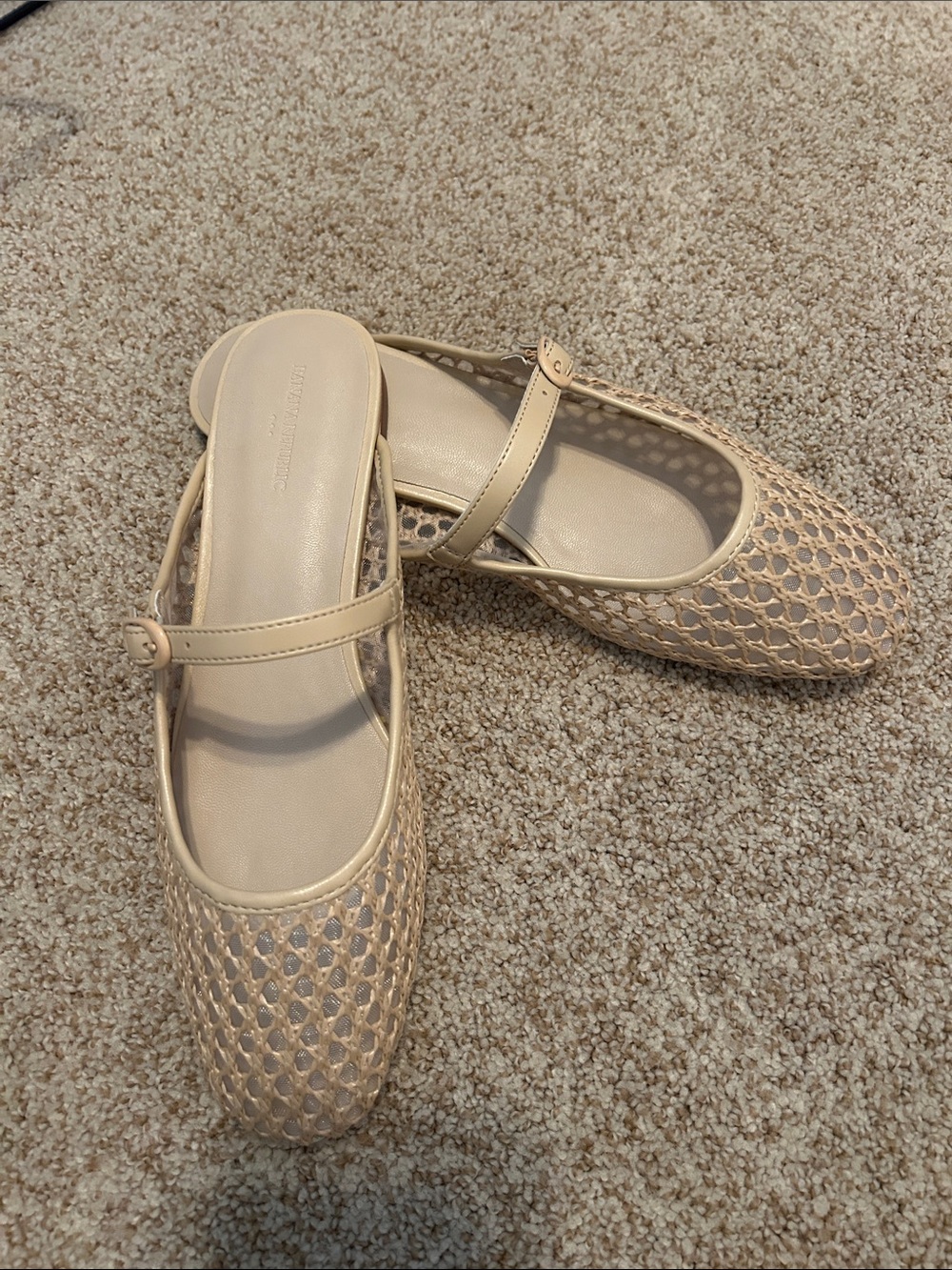 Banana Republic Woven Ballet Mules